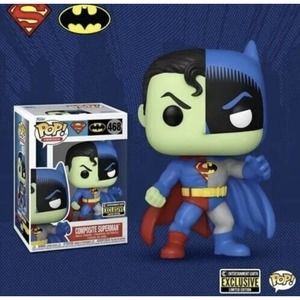 Funko Pop! DC Comics Composite Superman Vinyl Figure EE Exclusive With Protector
